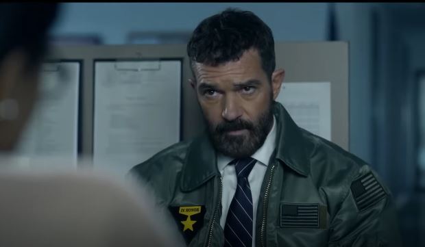 Antonio Banderas in a still from Security