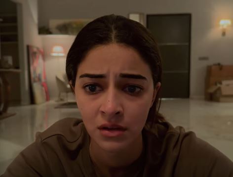 Ananya Panday in a still from Netflix film CTRL.