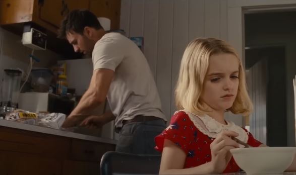 Chris Evans and Mckenna Grace in a still from Gifted (Youtube/Searchlight Pictures)