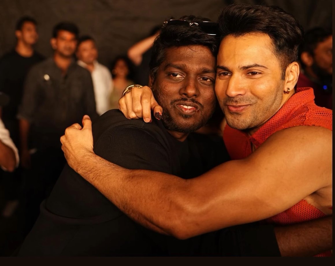 Varun Dhawan with filmmaker Atlee