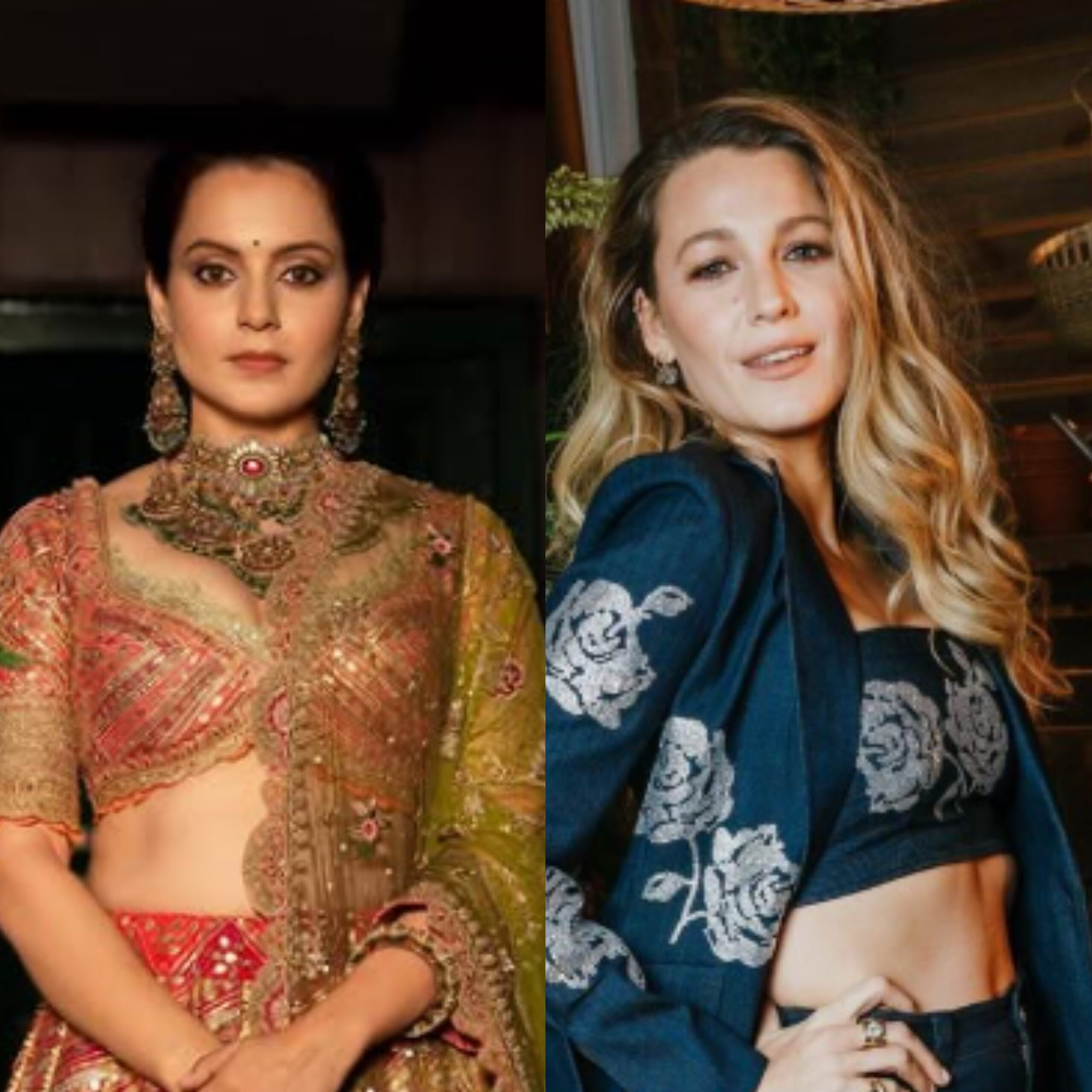 Kangana Ranaut and Blake Lively